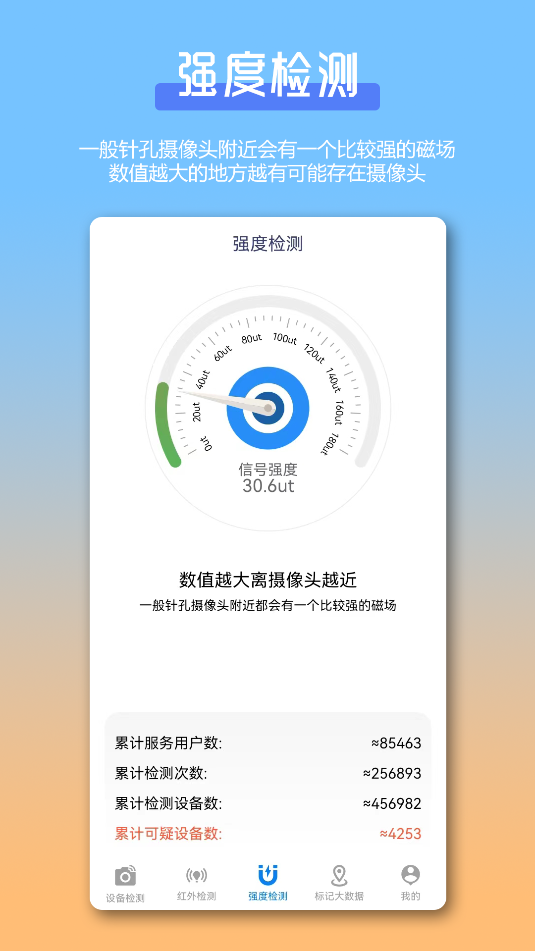 防偷拍针孔摄像头检测Camv1.0.1截图2