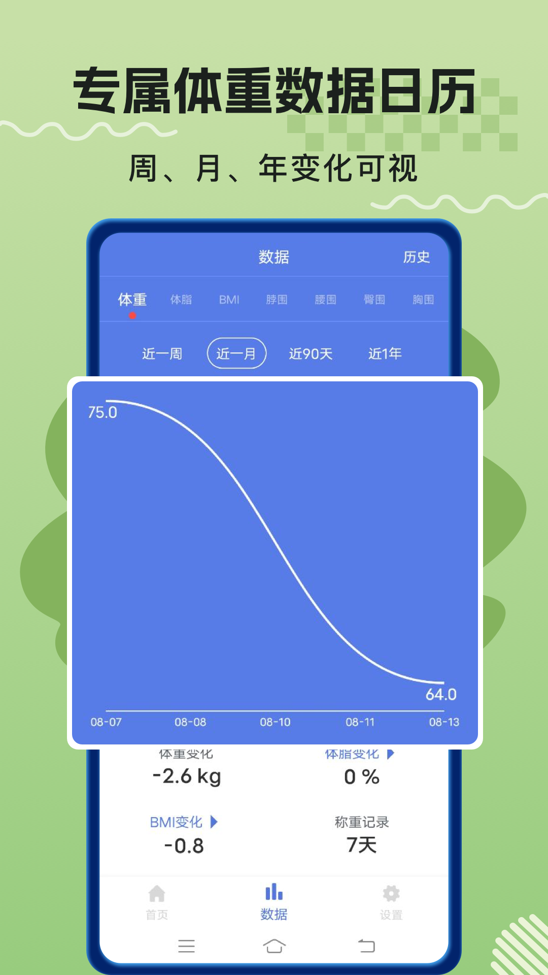 体重记录打卡v1.2.6截图2