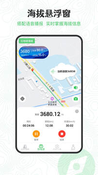 GPS海拔高度截圖