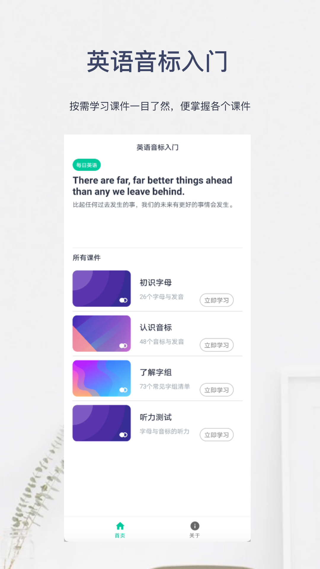 英語音標(biāo)入門截圖預(yù)覽