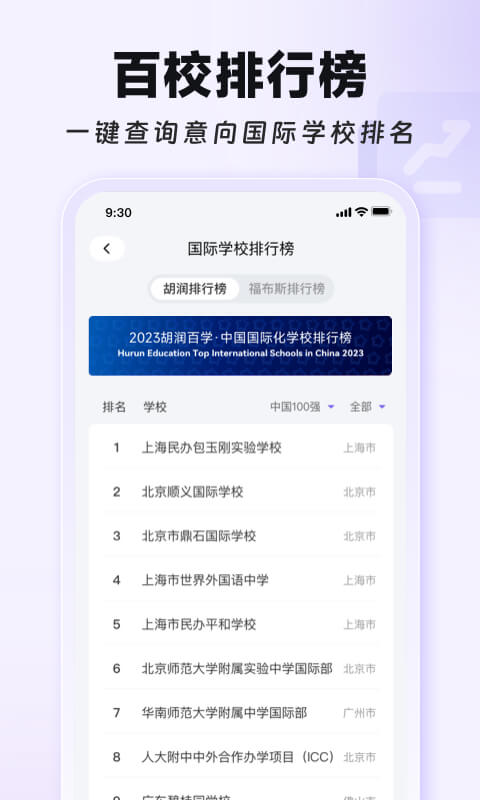 学为贵国际择校截图3