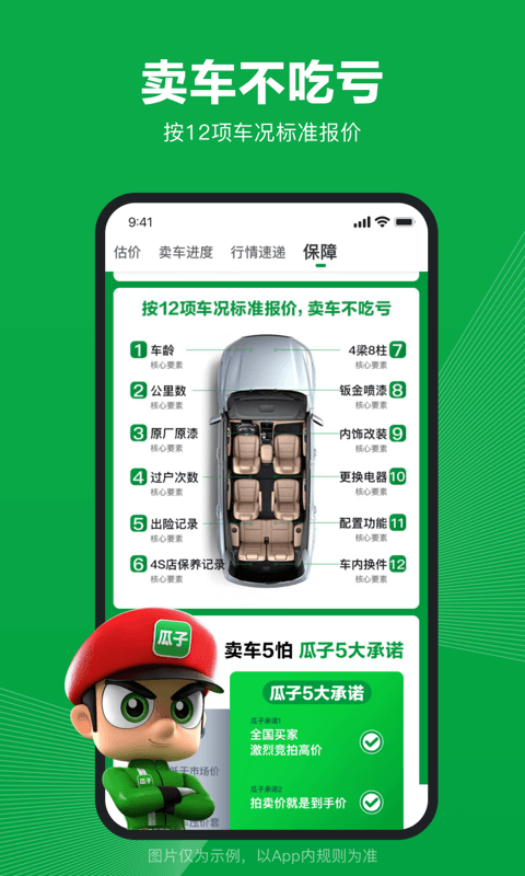 瓜子賣車截圖預(yù)覽