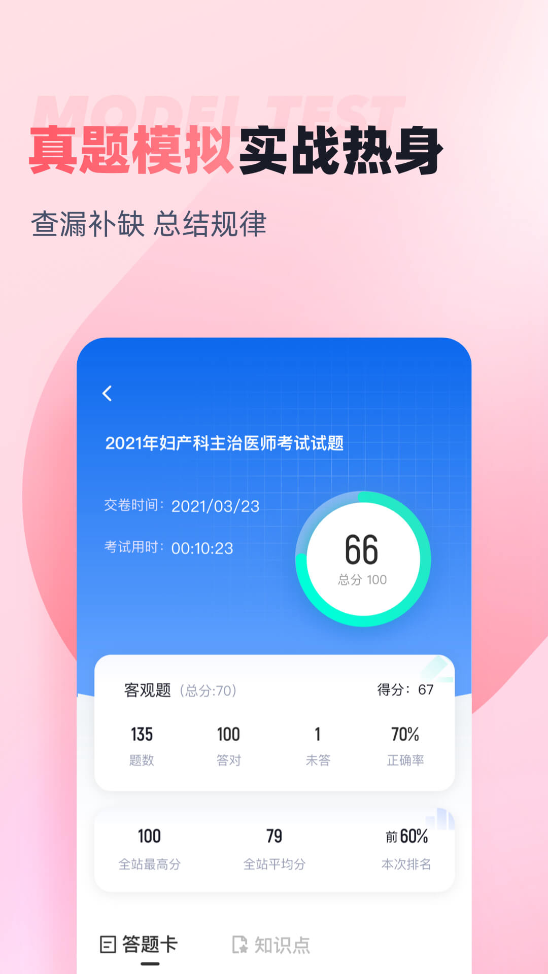 妇产科主治医师聚题库截图3