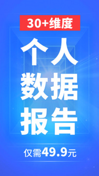 信用查詢截圖