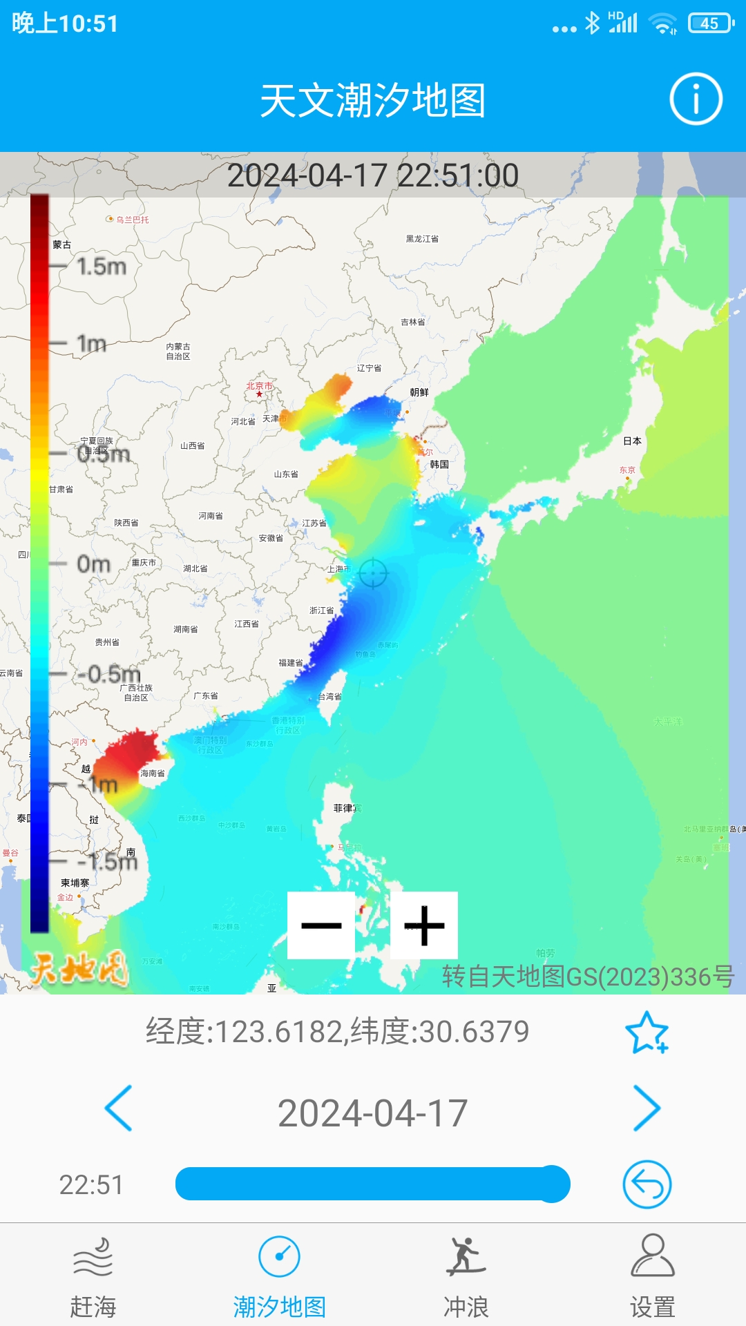 月相潮汐表截图2