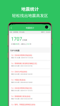 地震預(yù)警助手截圖
