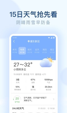 朗朗天氣截圖