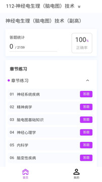 神經電生理技術新題庫截圖