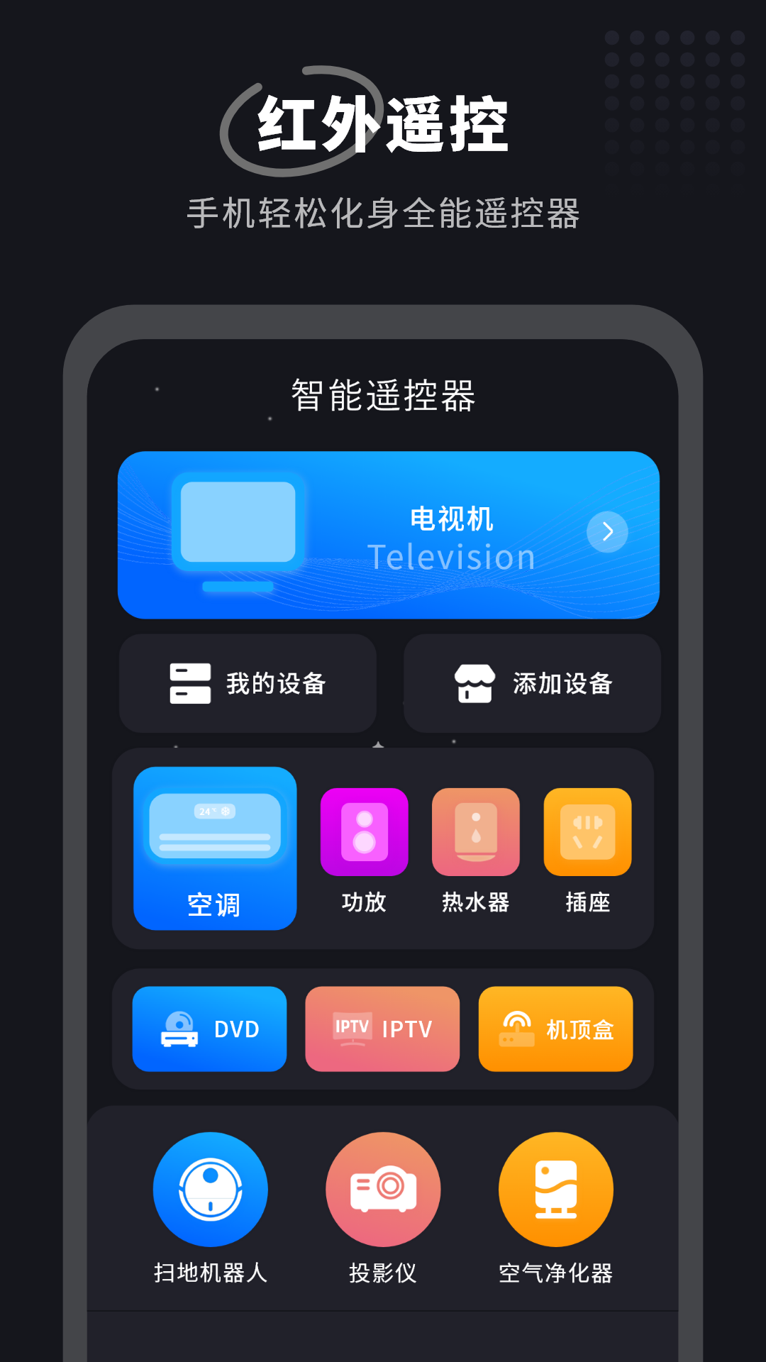 智能家电遥控器截图2