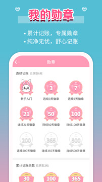 女生記賬截圖