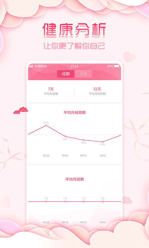 大姨妈月经期助手v1.0.4截图2