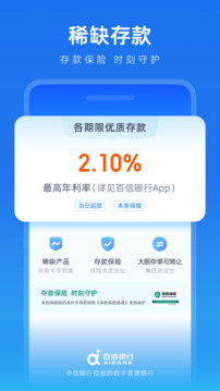 百信銀行截圖