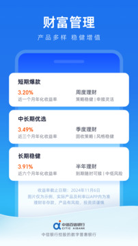 中信百信銀行截圖