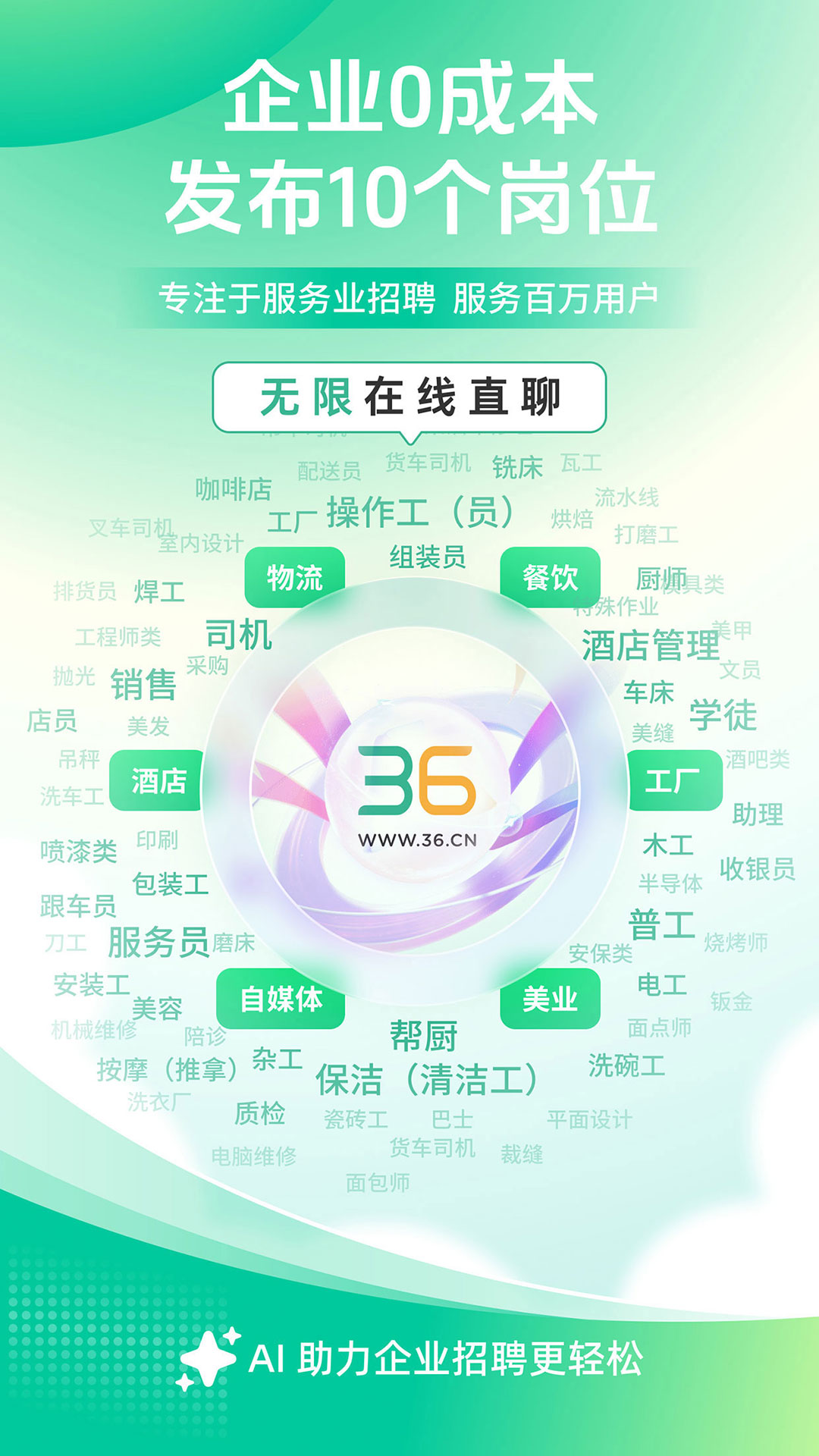 36招聘截图1