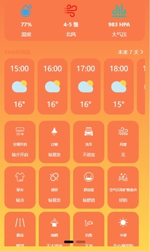 天天天氣截圖