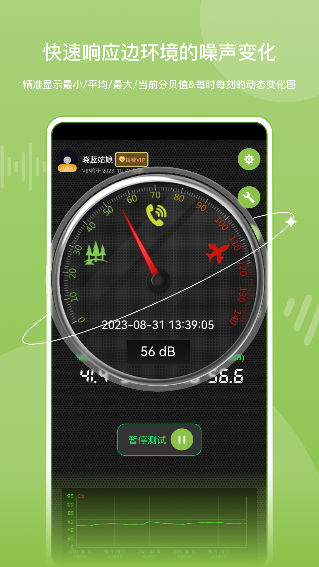 噪音分貝儀截圖預(yù)覽