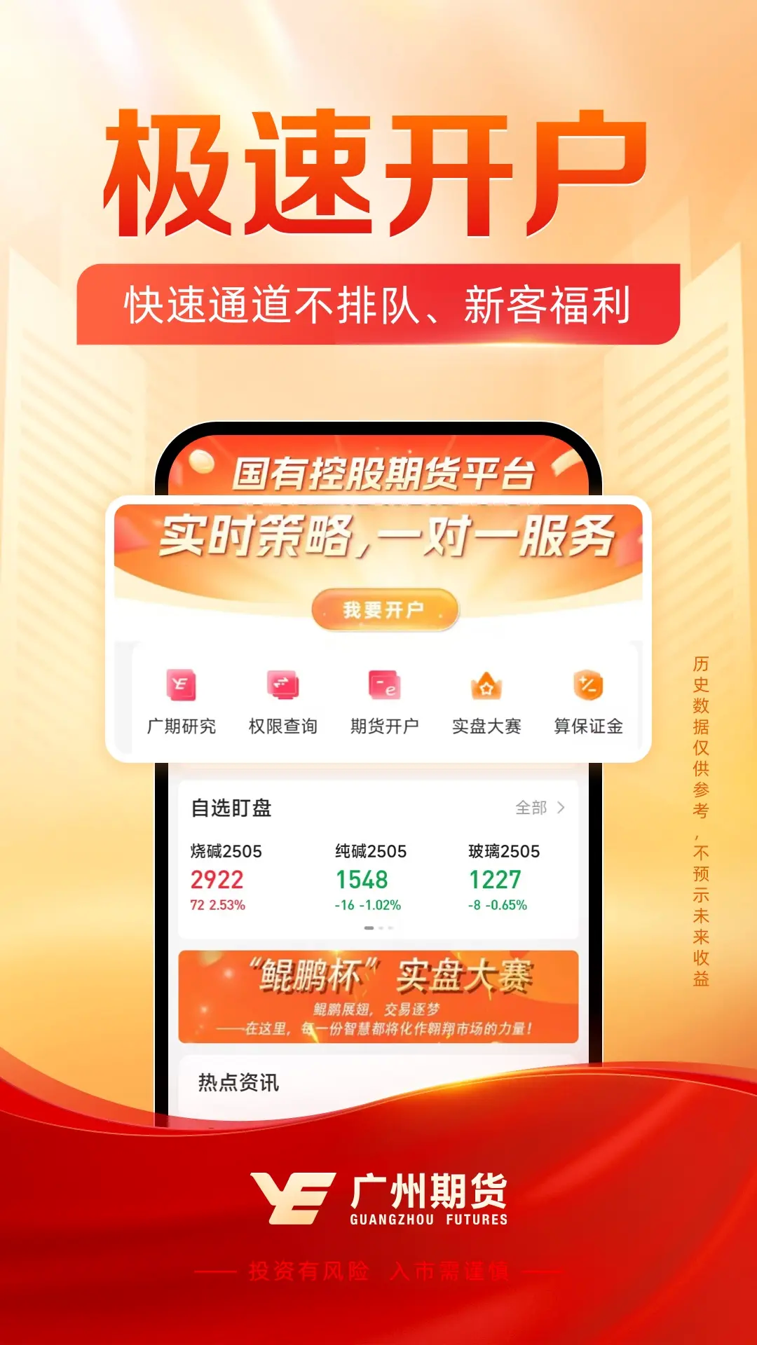 廣州期貨開戶交易截圖預(yù)覽