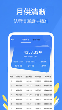 銀行貸款計(jì)算器截圖