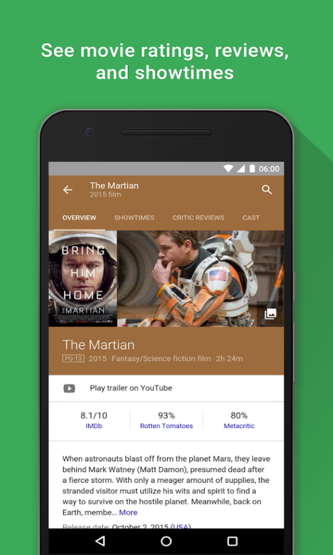 谷歌搜索截圖預(yù)覽