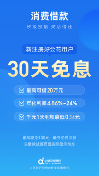 中信百信銀行截圖