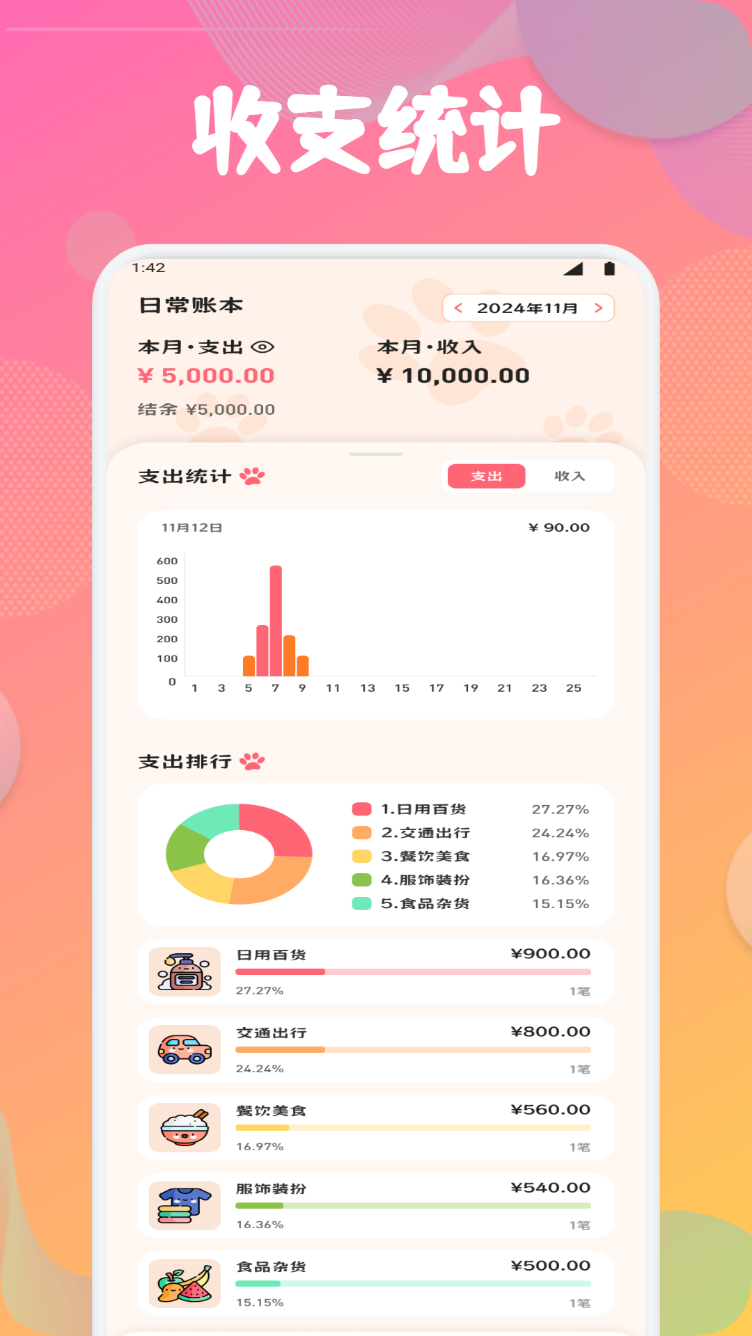 天天記賬截圖預(yù)覽
