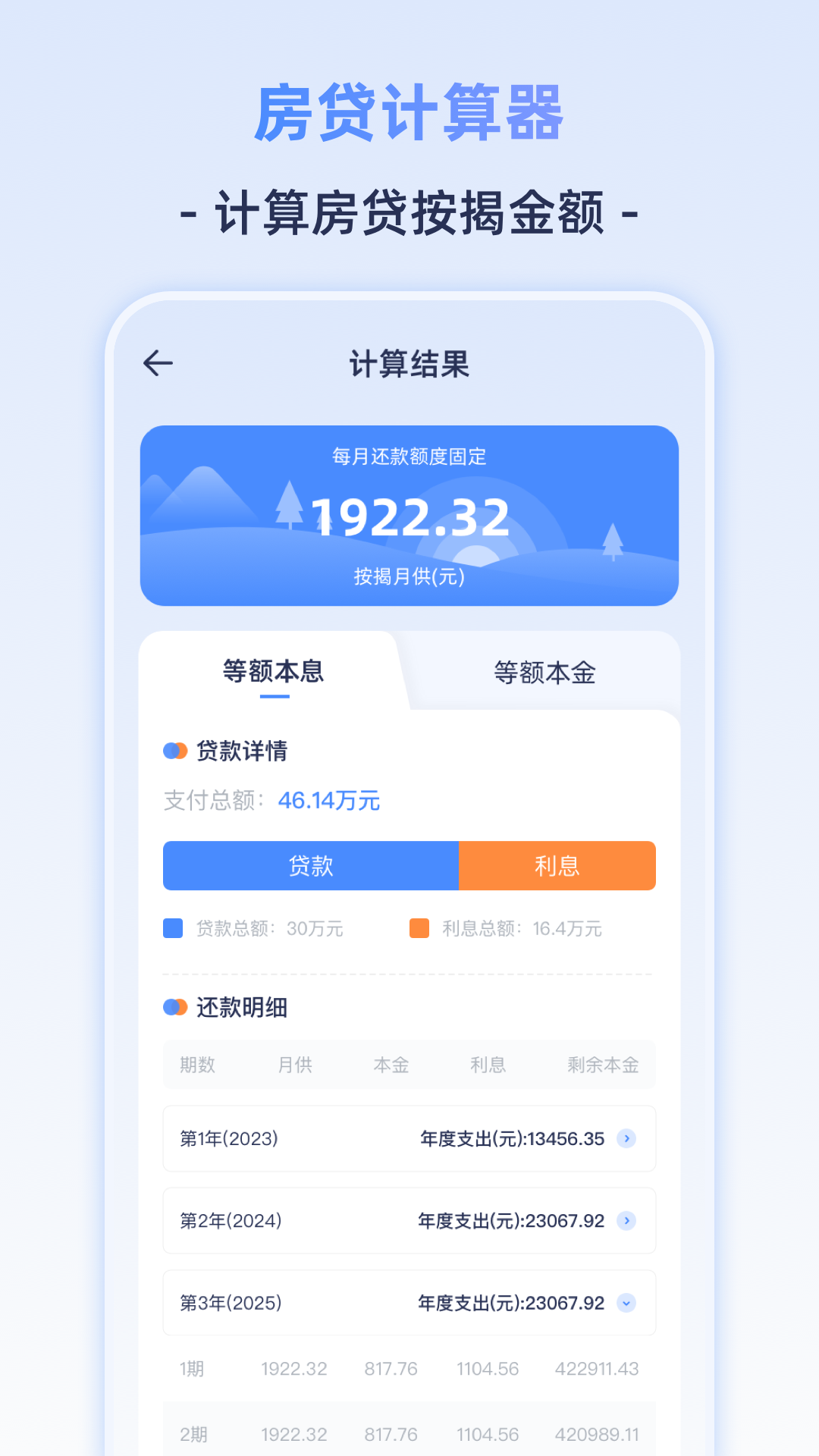 退休計(jì)算器截圖預(yù)覽