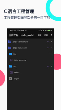 C語言編譯器IDE截圖