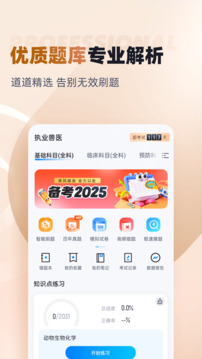 執(zhí)業(yè)獸醫(yī)考試聚題庫截圖