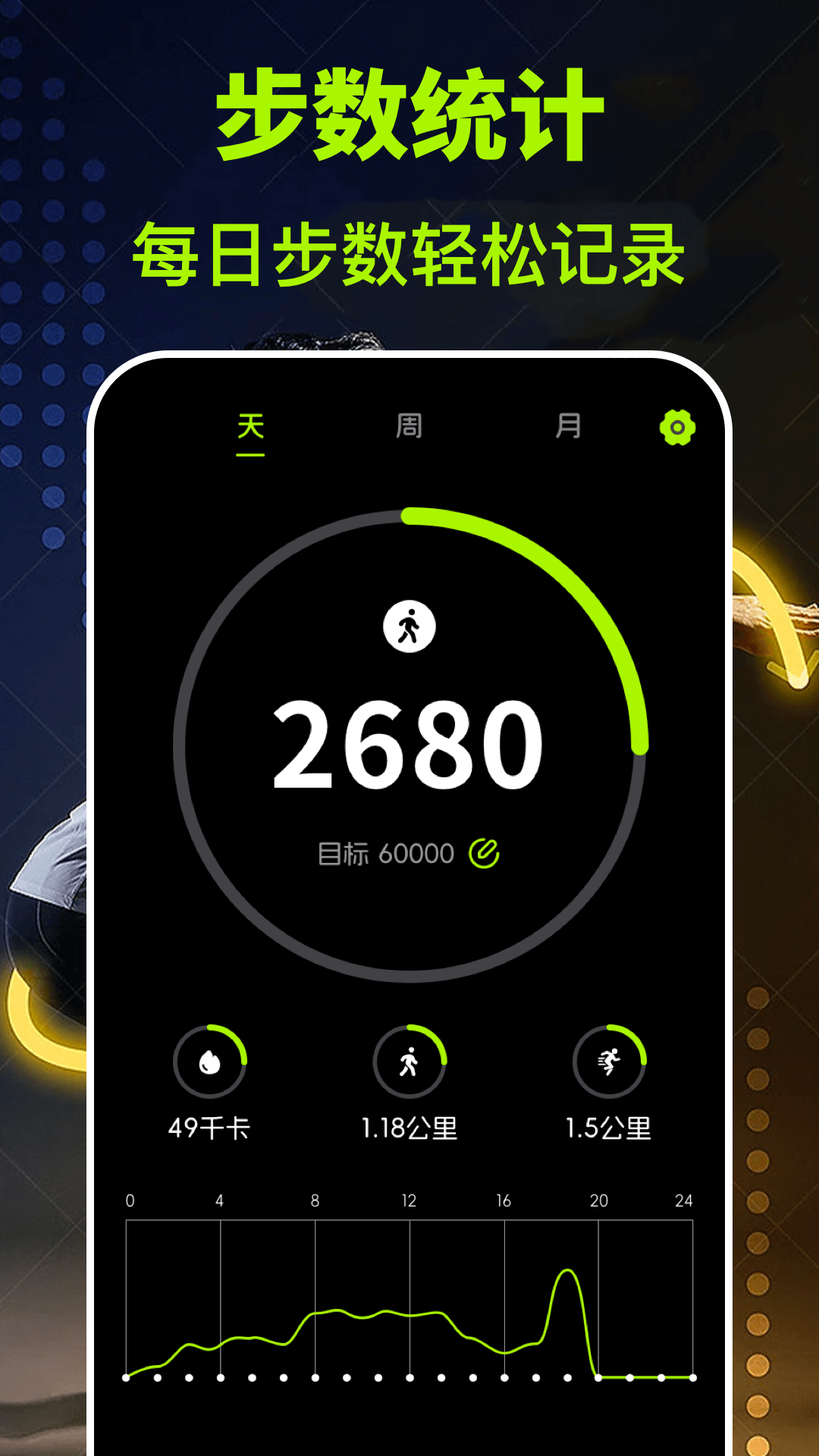 運(yùn)動(dòng)健康fit今日步數(shù)截圖預(yù)覽