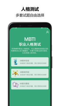 MBTI人格測試截圖