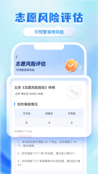 陽光高考志愿填報(bào)截圖