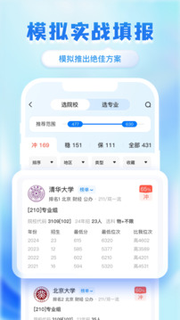 陽光高考志愿填報(bào)截圖
