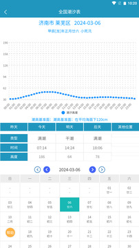 全國潮汐表截圖