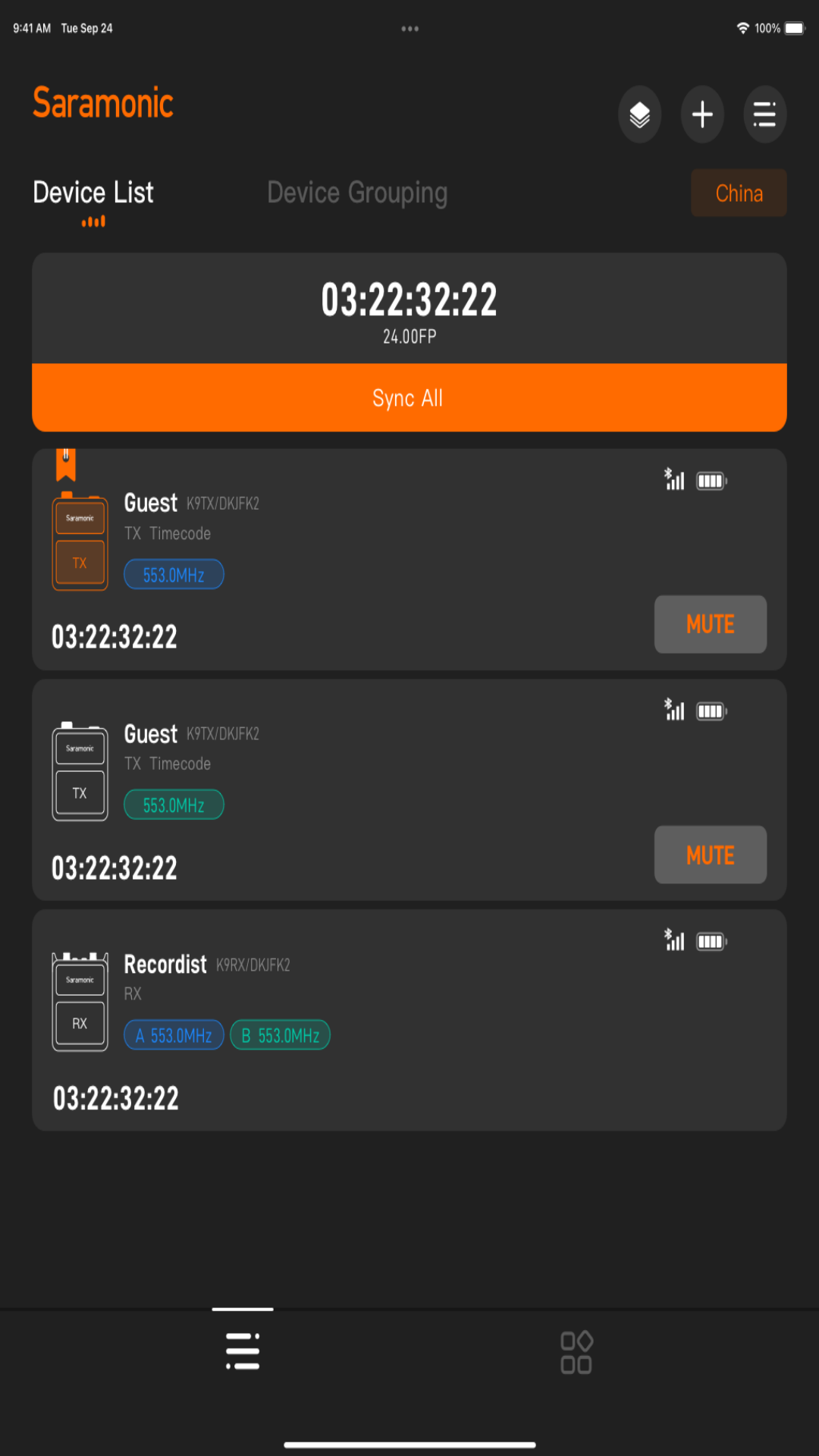 Saramonic System截圖預(yù)覽
