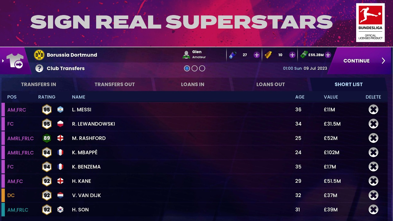 足球經(jīng)理2024截圖預覽