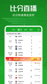 足球比分截圖