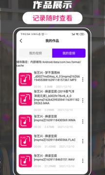 格式轉(zhuǎn)換視頻助手截圖
