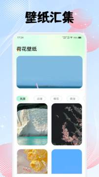 荷花壁紙截圖