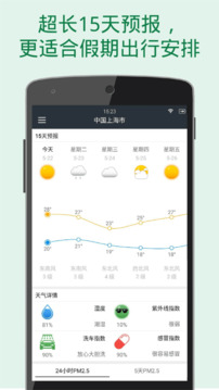 更準(zhǔn)天氣截圖