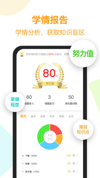 橙果錯題本截圖