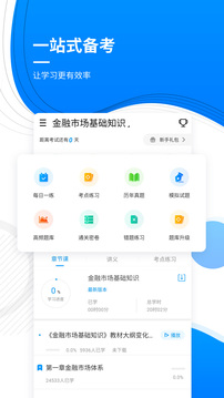 金融考試優(yōu)題庫截圖