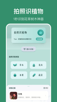 識(shí)花草截圖