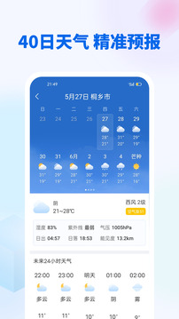 無廣告天氣截圖