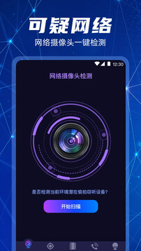監(jiān)控攝像頭探測截圖