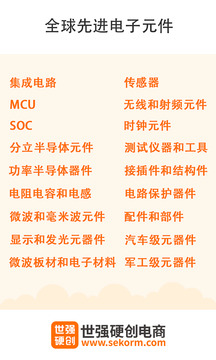 世強硬創(chuàng)電商截圖