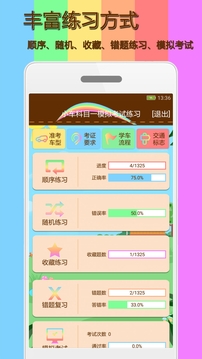 科目一模擬考試練習(xí)截圖