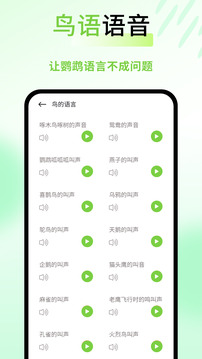 鸚鵡語言翻譯器截圖