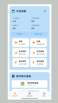 舒爾特表格截圖