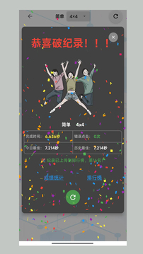 舒爾特表格截圖