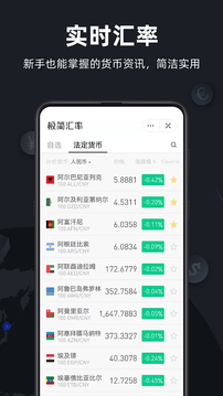 極簡匯率截圖